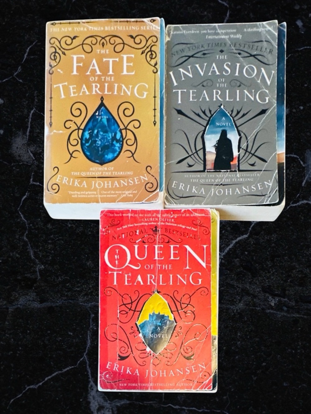 Erika Johansen The Queen of the Tearling Complete Trilogy Book Set